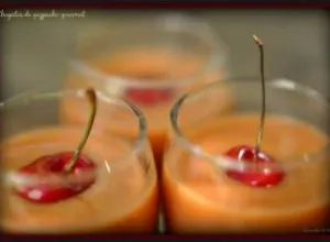 Chupitos de gazpacho gourmet