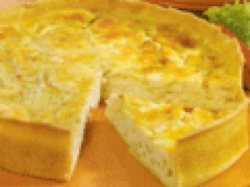 Tarta de cebolla