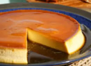 Flan de queso