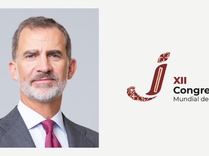 El Rey Felipe VI acepta la presidencia del Comité de Honor del XII CMJ
