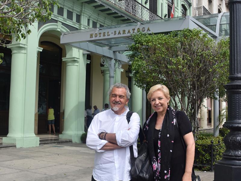 Susi Díaz y Paco Torreblanca disfrutaron de La Habana