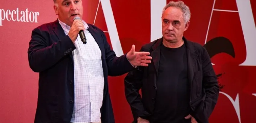 Ferran Adrià y José Andrés resaltan la calidad, riqueza y diversidad de los vinos españoles Ferran Adrià y José Andrés resaltan la calidad, riqueza y diversidad de los vinos españoles