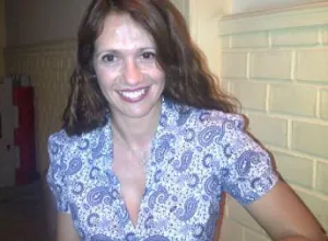 María Marta Auad, y su tienda-fábrica Alfajores Sol de Oro Café 