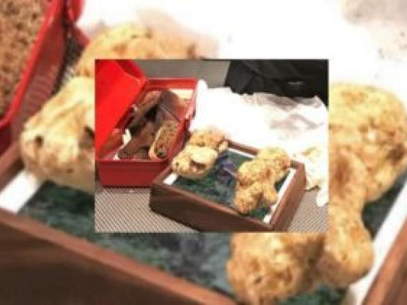 Quince: restaurante de San Francisco donde se sirve un plato sobre iPads