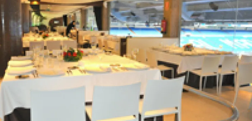 Comer en el Estadio Santiago Bernabéu