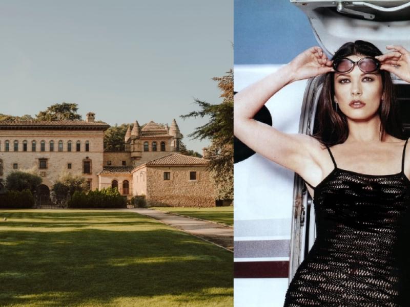 Catherine Zeta-Jones y bodega Otazu