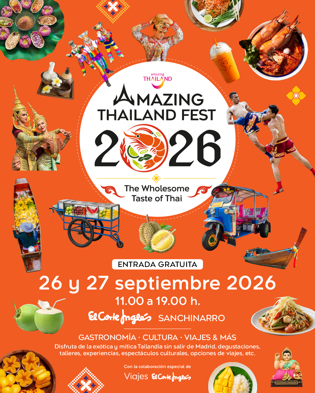 Cartel oficial del Amazing Thailand Fest
