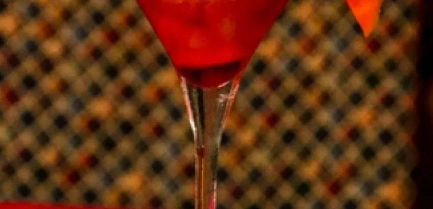 Fruta en almíbar con queso