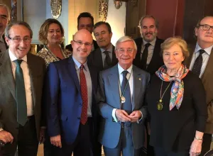 Rafael Ansón-presidente-honor-Academia-de-Cultura-Gastronómica-de-Castilla-La Mancha