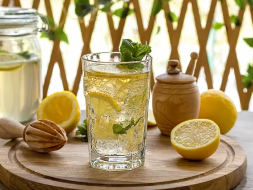 miel en la coctelería
