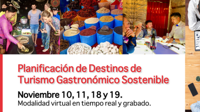 Curso Virtual Destinos Gastronómicos en América Curso Virtual Destinos Gastronómicos en América