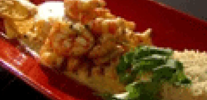Camarones a la crema Camarones a la crema