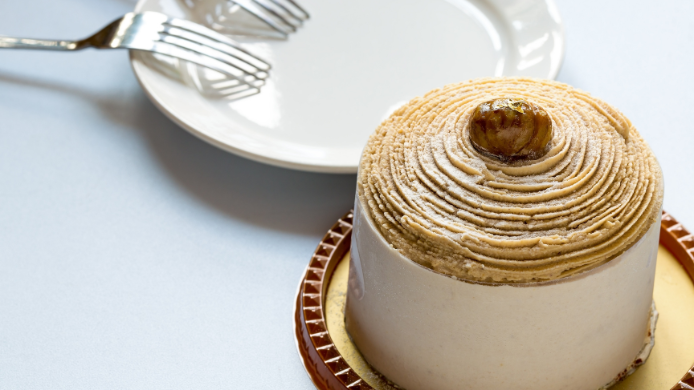 Tarta de castañas