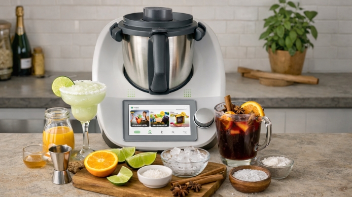 recetas cocteles en thermomix de Navidad