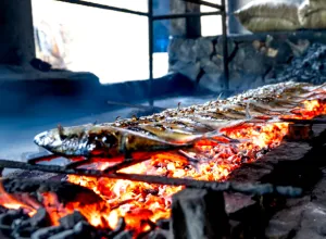 pescado barbacoa