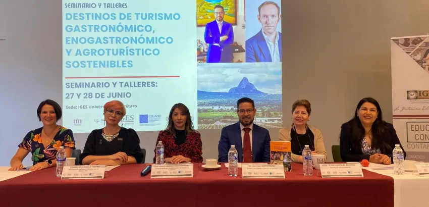 Seminario Internacional de Destinos de Turismo Gastronómico, Enogastronómico y Agroturístico Sostenibles Seminario Internacional de Destinos de Turismo Gastronómico, Enogastronómico y Agroturístico Sostenibles