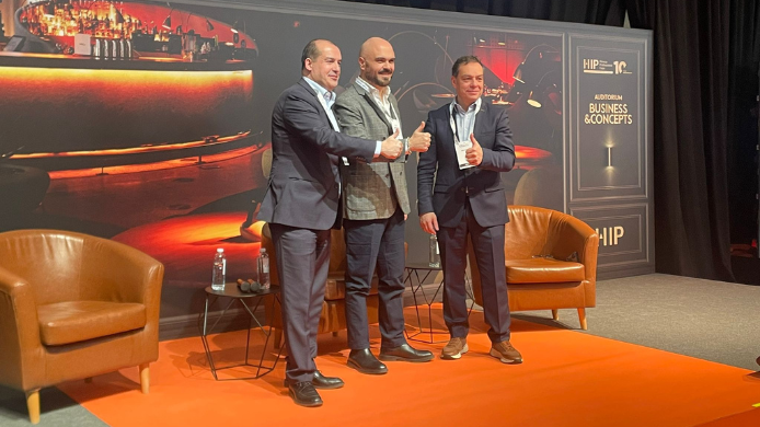 representantes italianos y españoles de HIP anuncian la feria en Italia