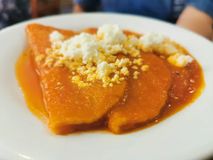 Enchiladas. Rincón Huasteco