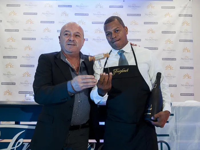  Amaury Jiménez, profesional de la restauración en el Hotel Lido, se alzó con título ganador. Fotos/Fernando Medina