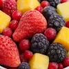 frutas congeladas