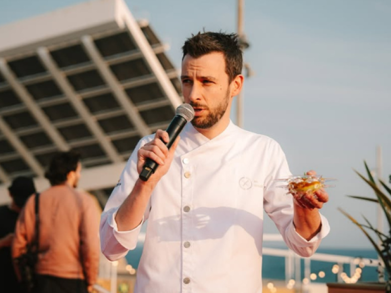 Nil Ducet presenta el menú en Primavera Sound 2025