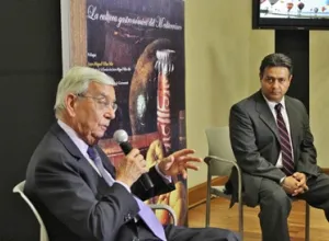 Rafael Ansón presenta su libro “La cultura gastronómica del mediterráneo”, en el marco de la Cumbre Internacional de la Gastronomía de Guanajuato