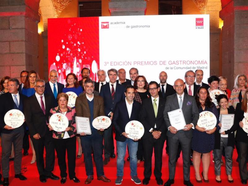 Premios de Gastronomia de La Comunidad de Madrid-III-edicion