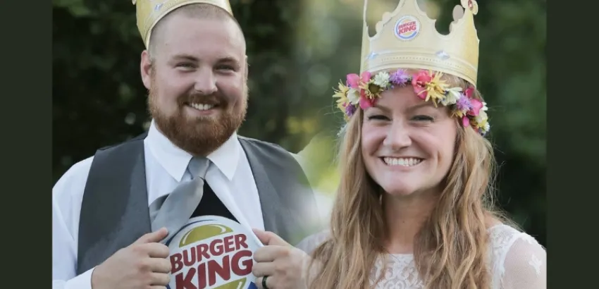 matrimonio Burger King matrimonio Burger King
