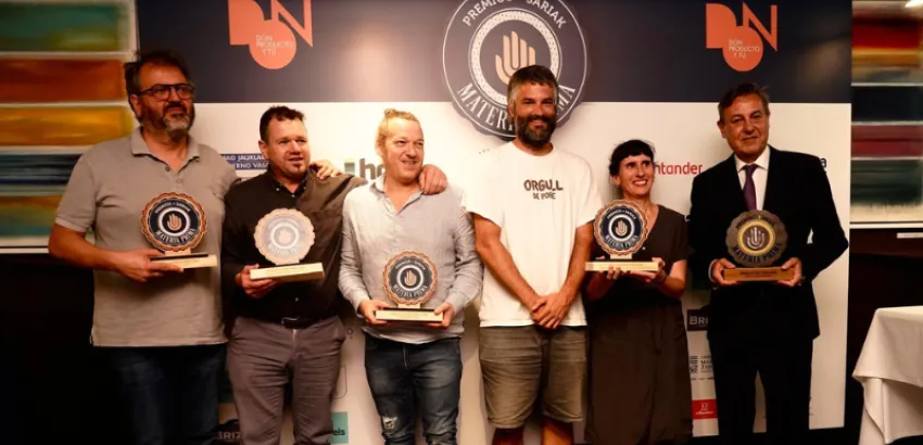 Premios Materia Prima: la excelencia del producto local en el País Vasco Ganadores Premios Materia Prima País Vasco 2025