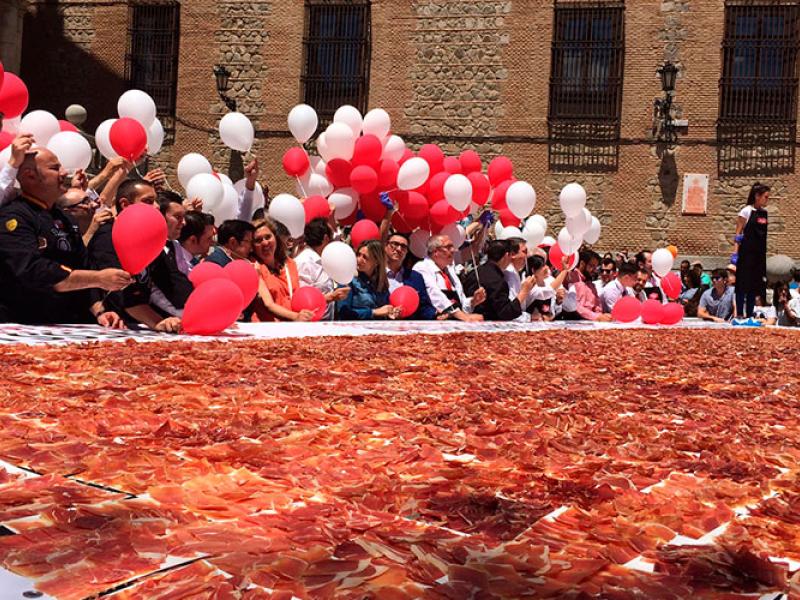 Record Guinness-Toledo-jamon-cortado