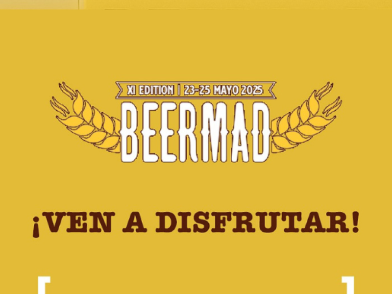 Madrid acoge Beermad del 23 al 25 de mayo
