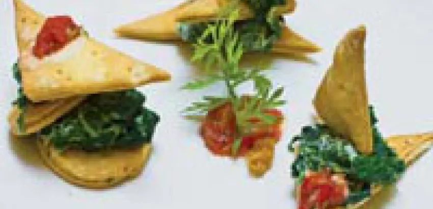 Pastel de espinacas o Spanakopita Pastel de espinacas o Spanakopita