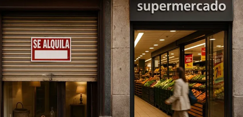 Las tiendas alimentación, se las están comiendo los supermercados Tiendas de alimentación cierra por supermercado