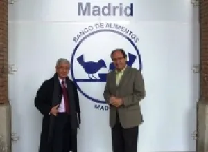 Por segundo año consecutivo, la Real Academia de Gastronomía apadrina una “calle” en el Banco de Alimentos de Madrid 