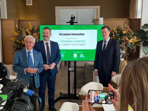 presentación del I Congreso Europeo de Turismo y Gastronomía
