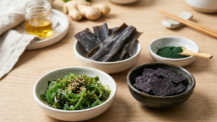 Uso de las algas en la cocina