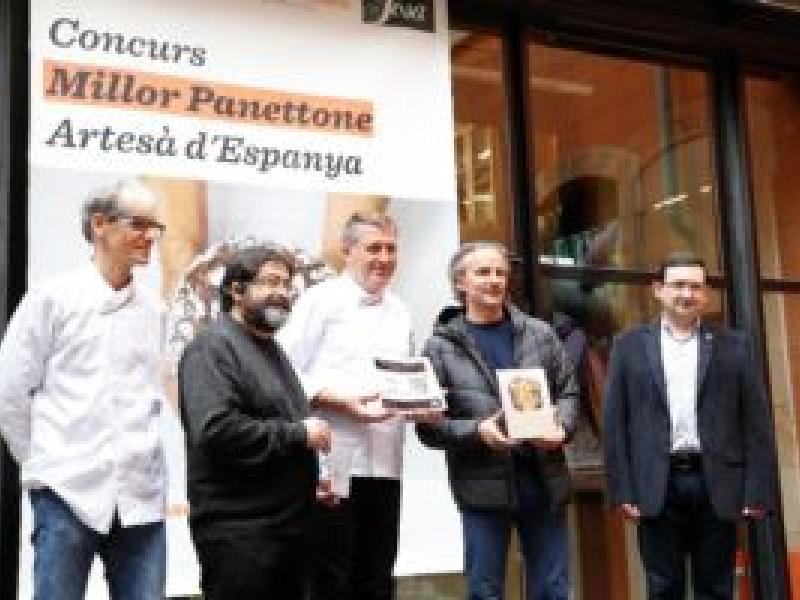 La pastelería Dolç Par Yann Duytsche de Sant Cugat (Barcelona) gana el Concurso mejor panettone artesanal de España 