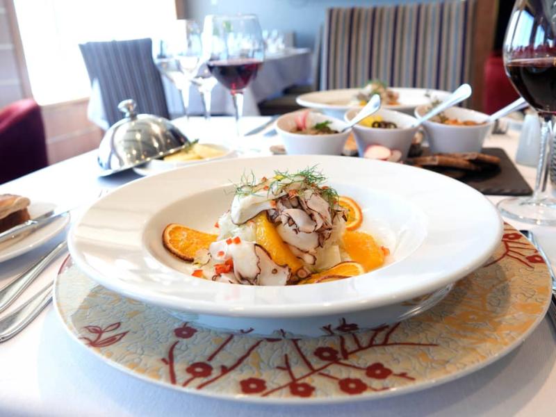 Celestyal Cruises-gastronomía 