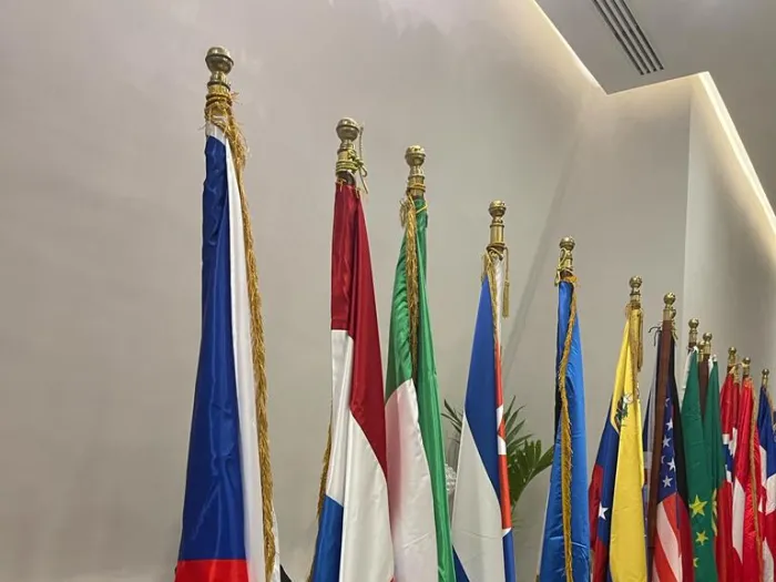 Banderas de países participantes