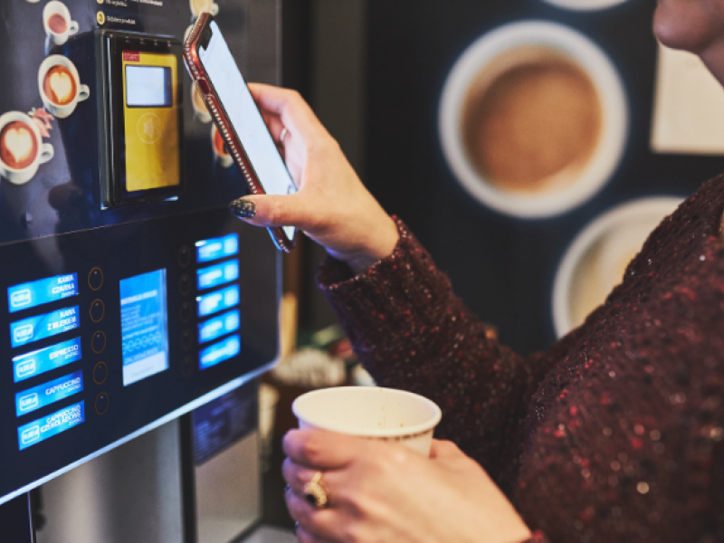 maquina café vending
