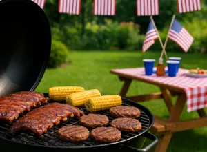 Sabores patrióticos a la parrilla