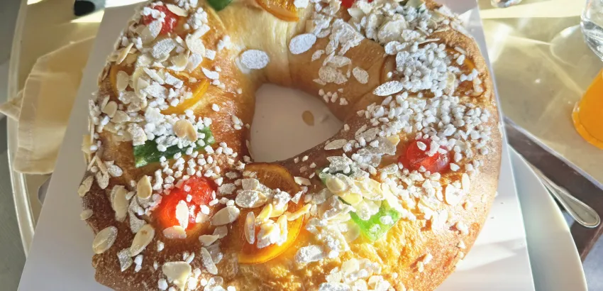 Roscón de Reyes. (Foto: Rafael Ansón) Roscón de Reyes. (Foto: Rafael Ansón)