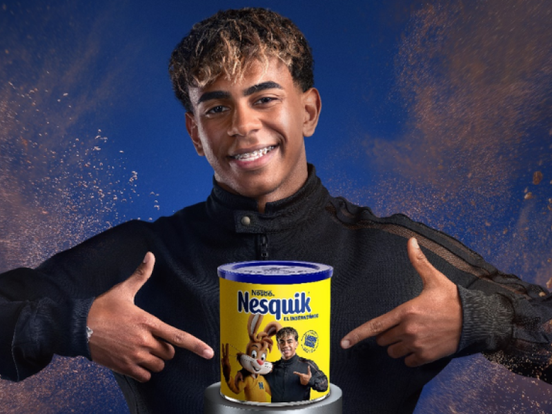 Lamine Yamal, nueva imagen de campaña de Nesquick