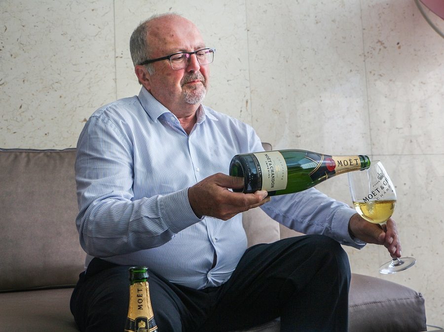 Gilles Veluzat-Moët & Chandon Impérial-champan