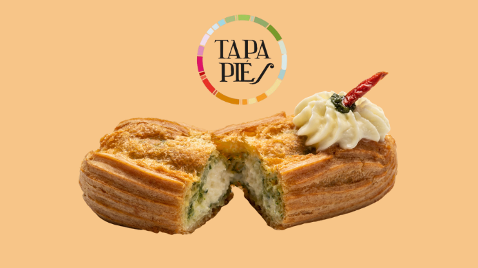 'Éclair del sol', tapa ganadora de Tapapiés 2025 'Éclair del sol', tapa ganadora de Tapapiés 2025