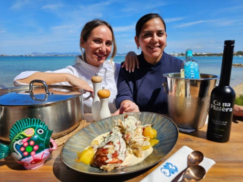 Foementera cocina con Celeste de la Banda