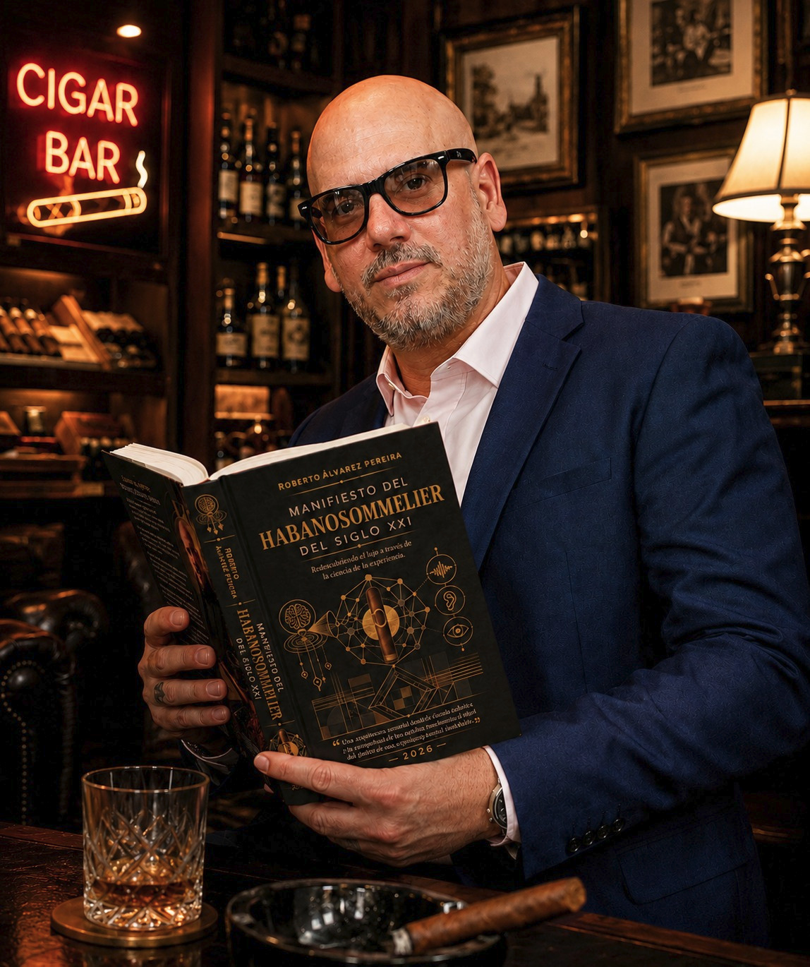 Roberto Álvarez Pereira, autor del Manifiiesto del Habanosommelier del siglo XXI