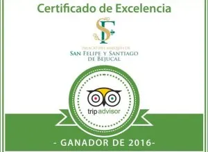 Tripadvisor certifica al hotel Palacio del Marqués de San Felipe y Santiago de Bejucal
