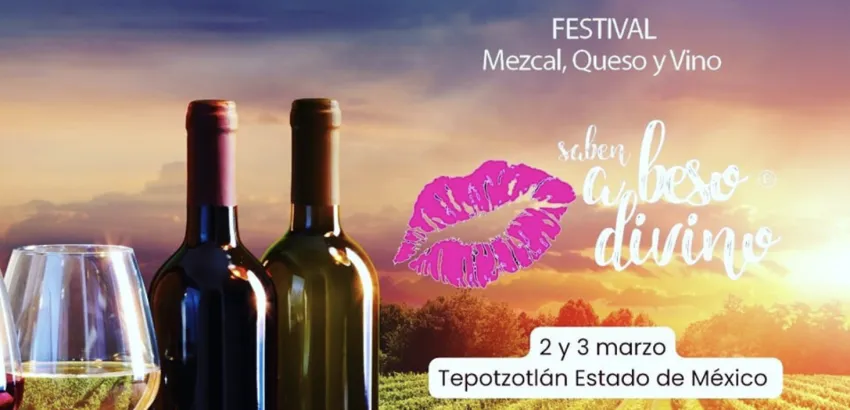 Festival mezcal, queso y vino
