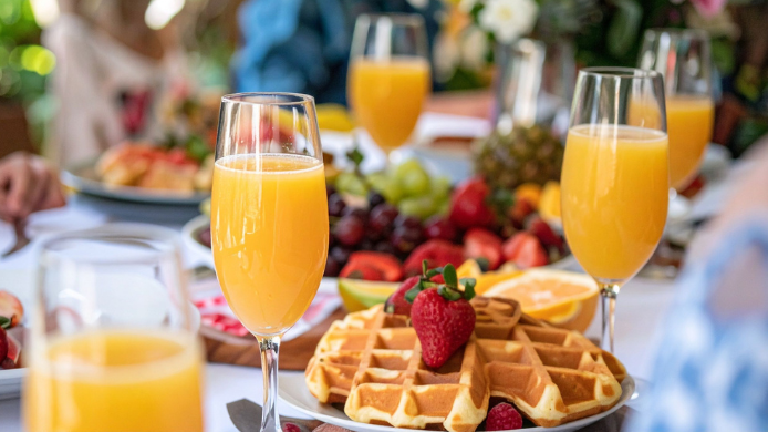 La Mimosa es el cóctel que acompaña a los brunch más sofisticados